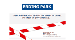 Desktop Screenshot of einkaufszentrum-erding.com